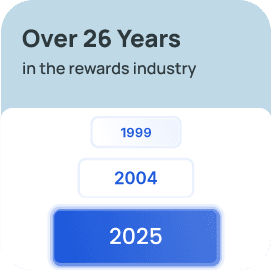 25 years industry rewards